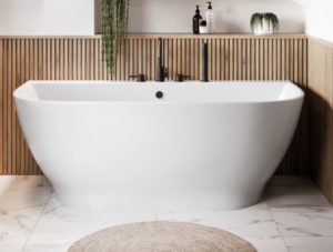 Back to Wall Freestanding Bath