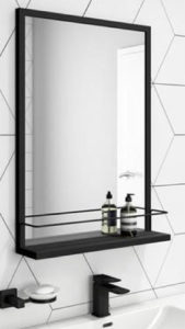 Mirror with Shelving